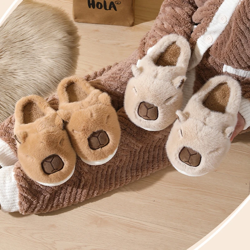 Cotton Winter Slippers — Image 2