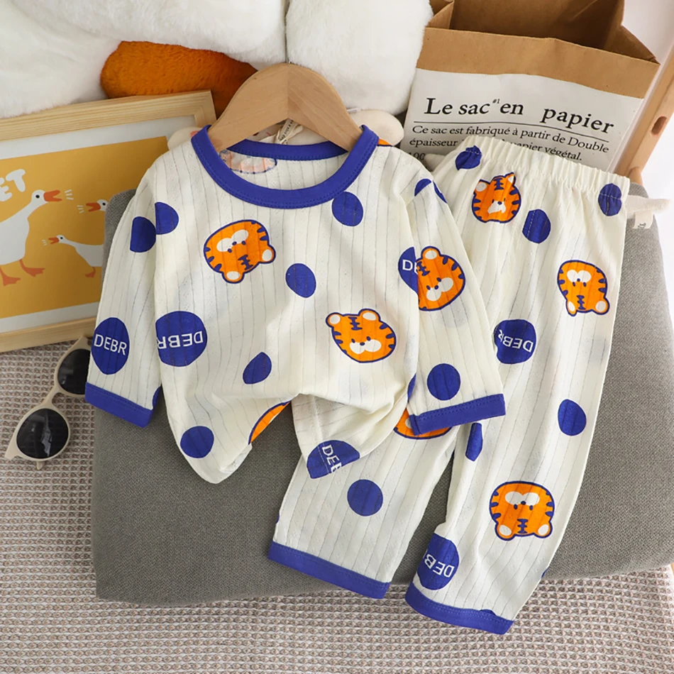 Kids' Long Sleeve Winter Pajamas — Image 17
