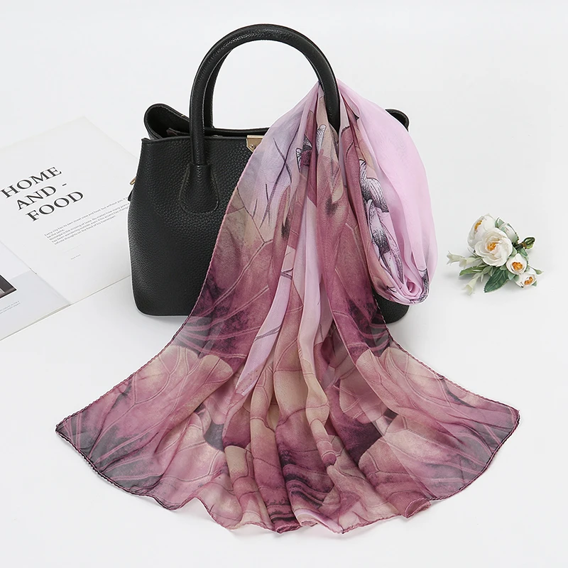 Lightweight Chiffon Scarf — Image 7