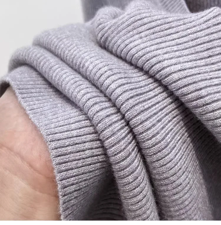 Solid Knitted Pullover — Image 21