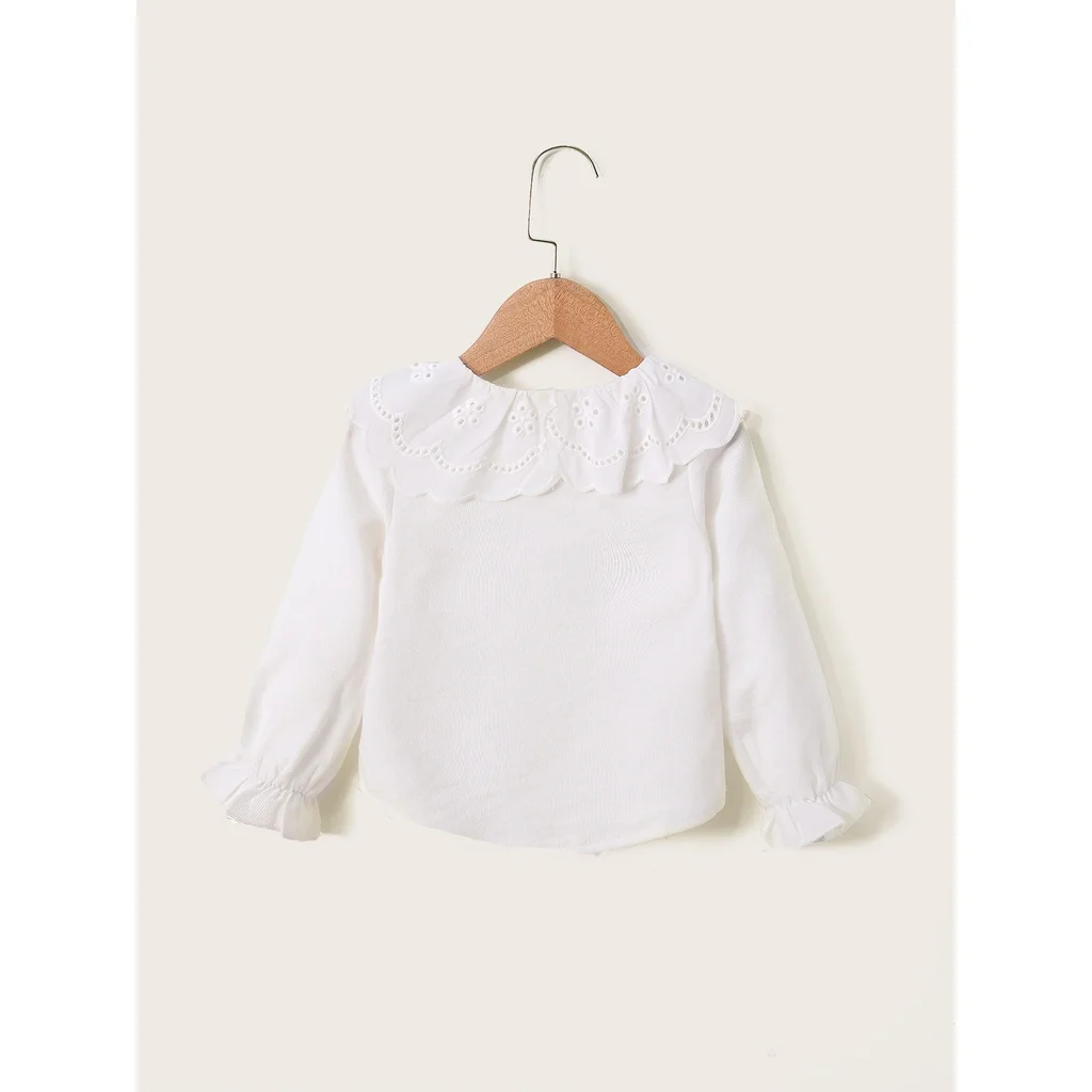Girls' Lace Long Sleeve Autumn Top — Image 7