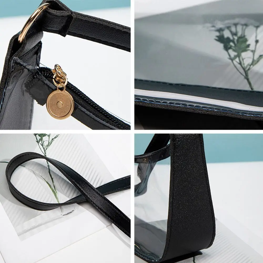 Short Shoulder Bag with Zipper — Image 7