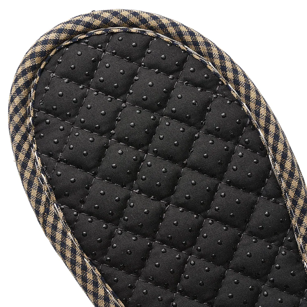 Lightweight Floral Cotton Slippers — Image 11