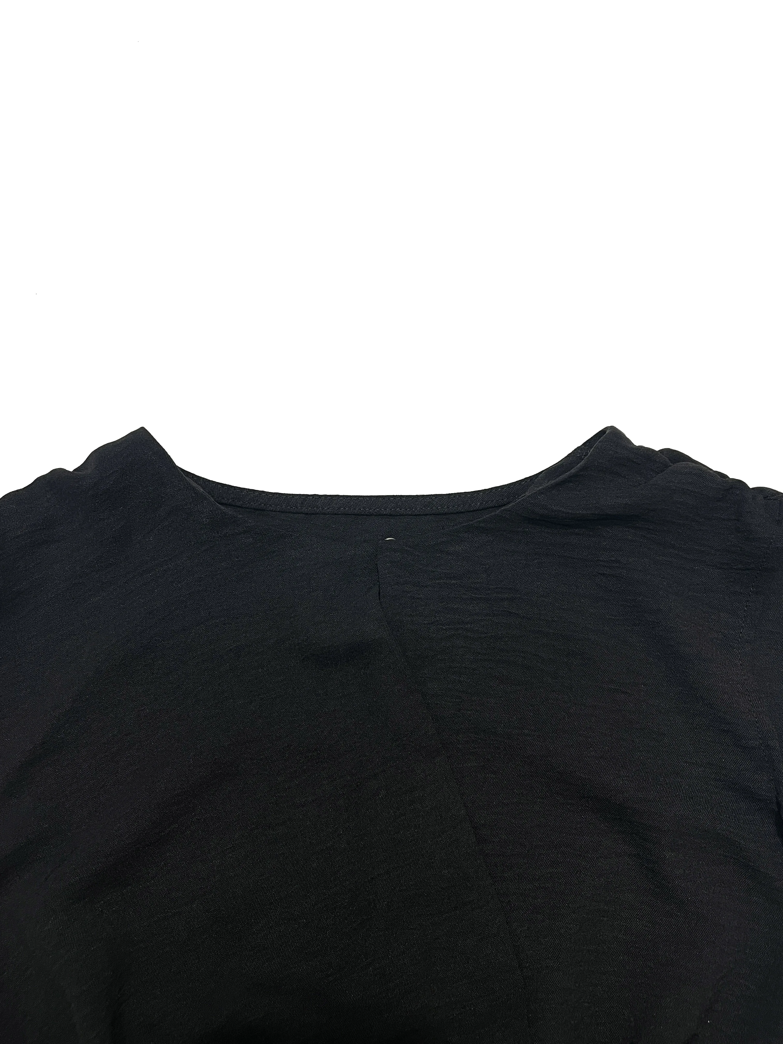 Solid Sleeveless A-Line Dress — Image 30