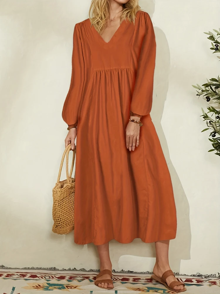 Loose Summer Maxi Dress — Image 4