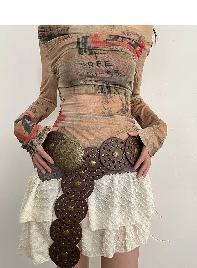 حزام بطراز كلاسيكي للفتيات — صورة 4