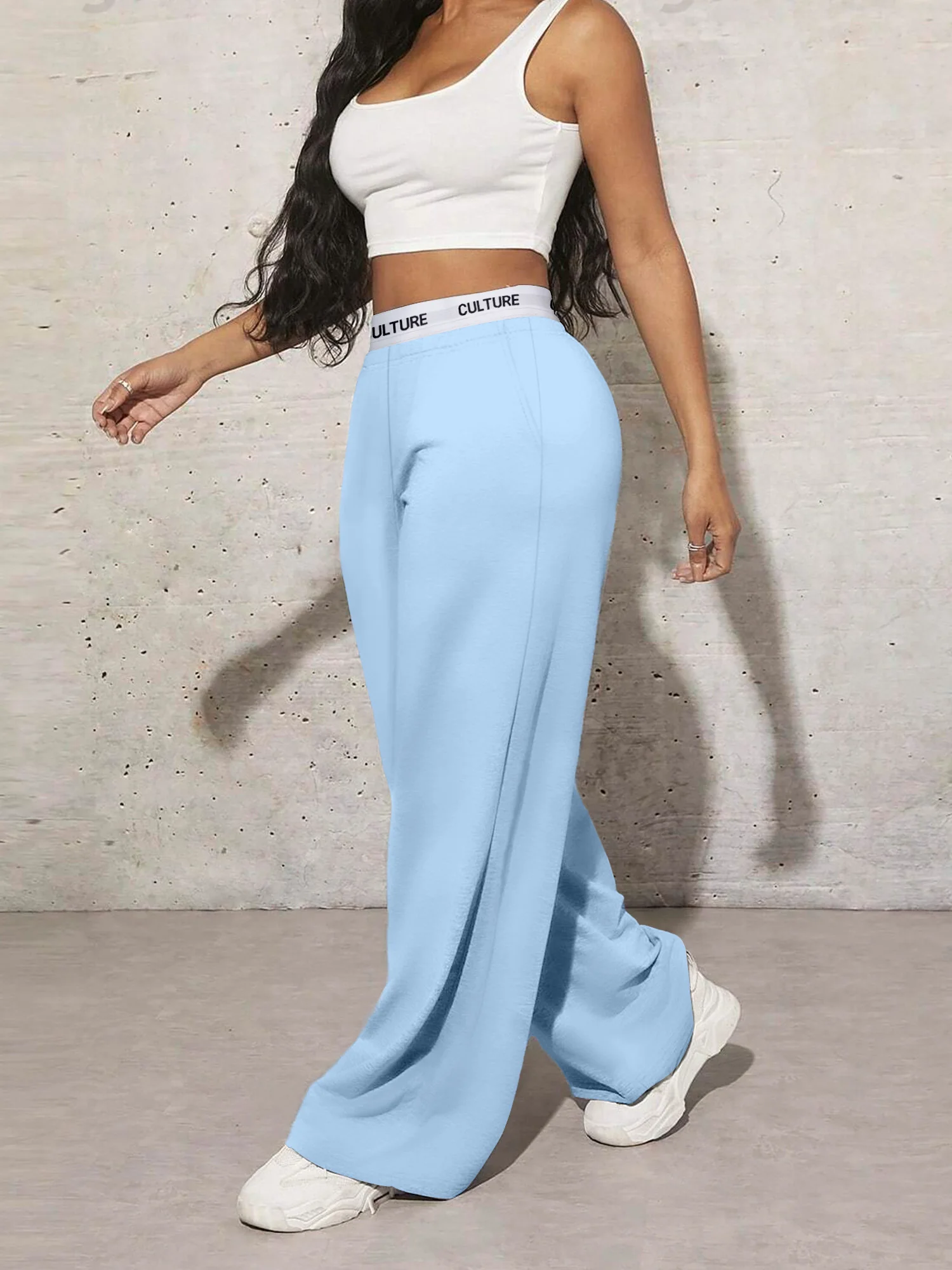 Vintage Tummy Control Wide-Leg Pants — Image 25