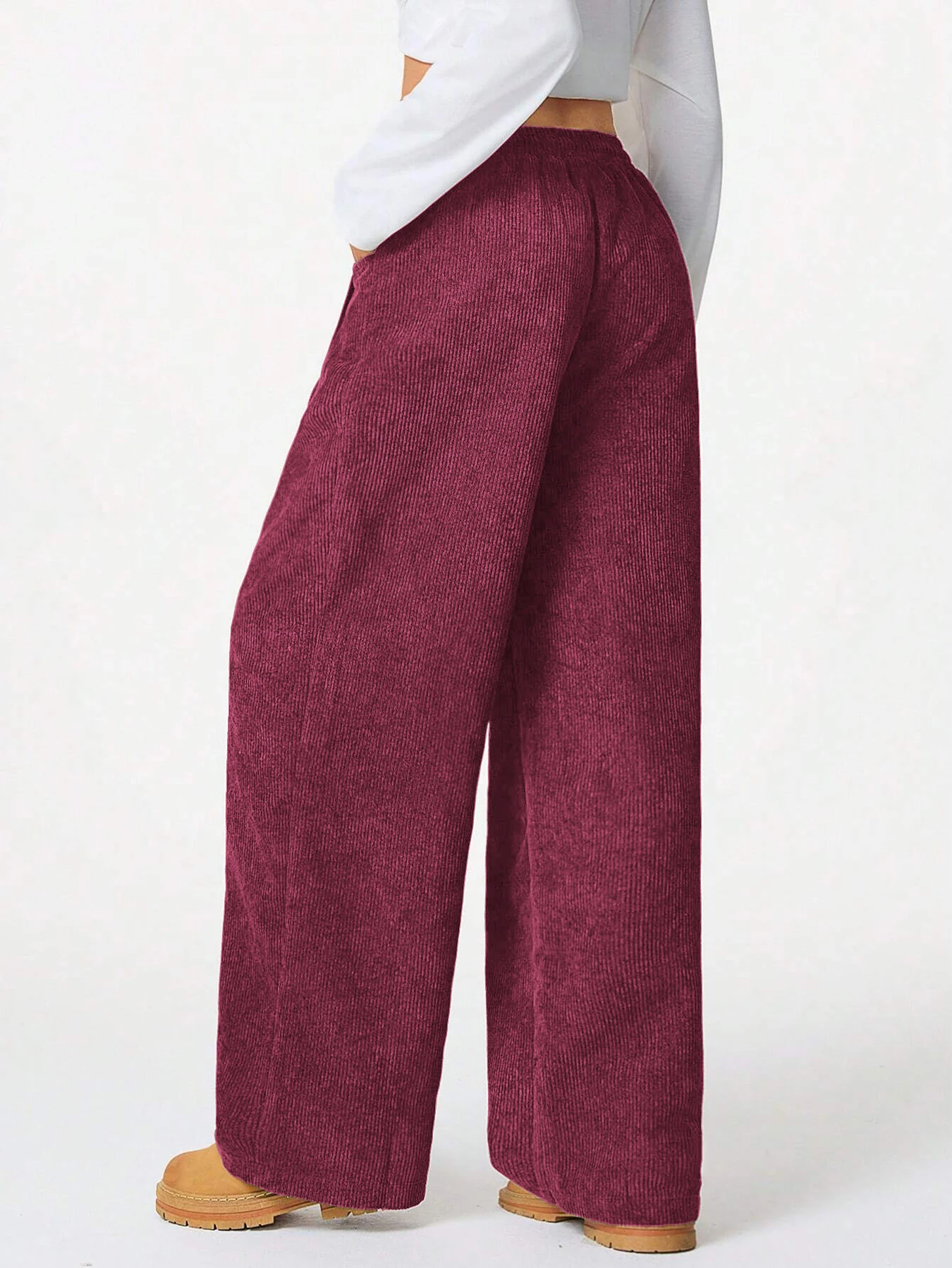 Retro Cargo Pants with Drawstring — Image 12