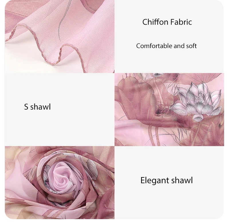 Lightweight Chiffon Scarf — Image 2