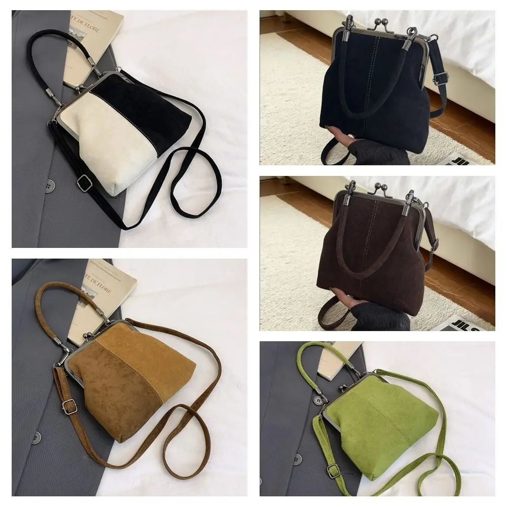 Retro Large-Capacity Short Handbag — Image 7