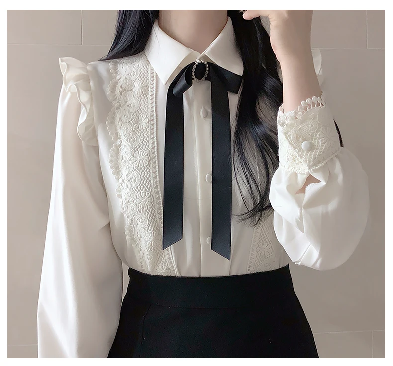 Girls' Preppy Formal Shirt — Image 18