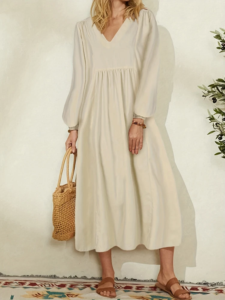 Loose Summer Maxi Dress — Image 3