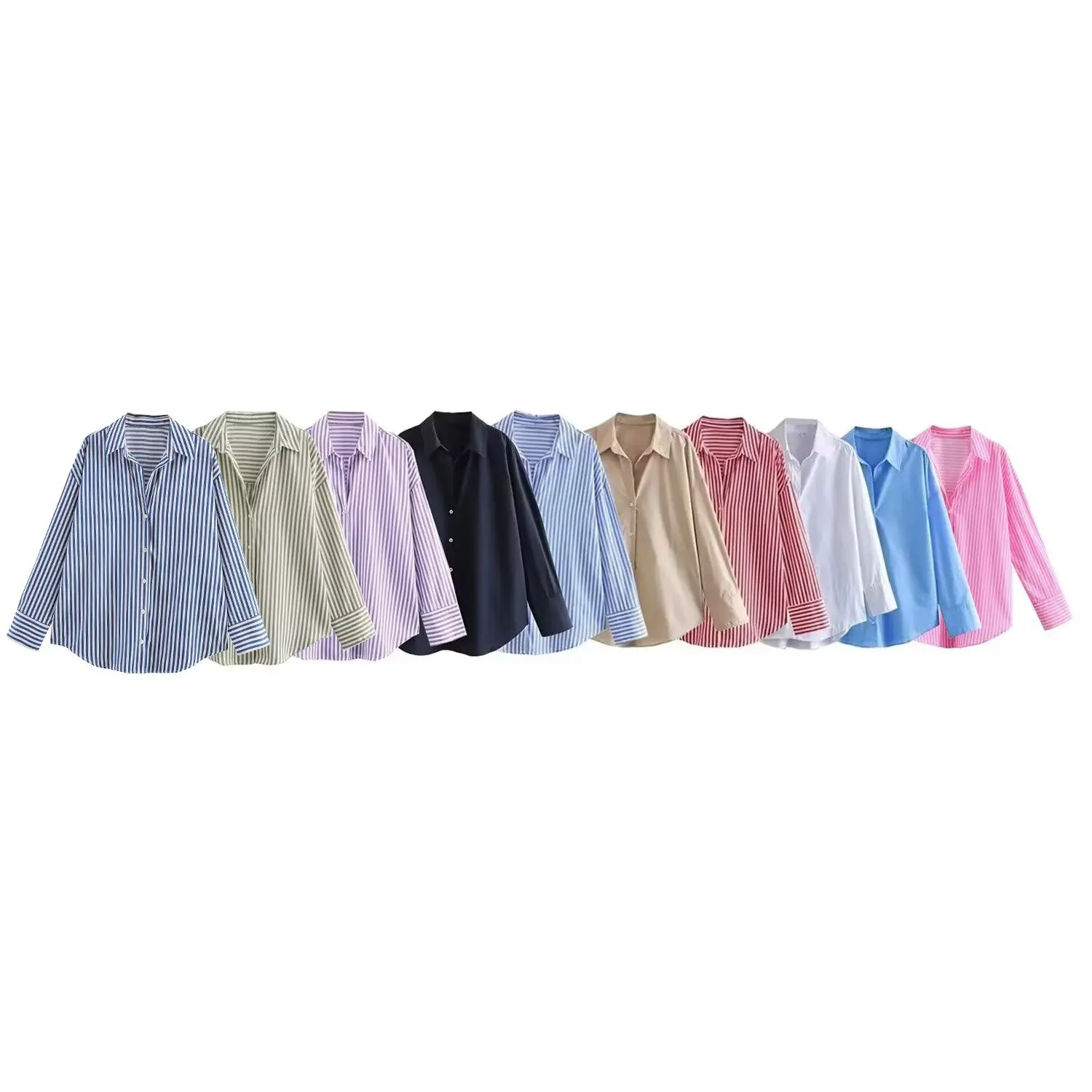 Striped Spring Formal Shirt — Image 5