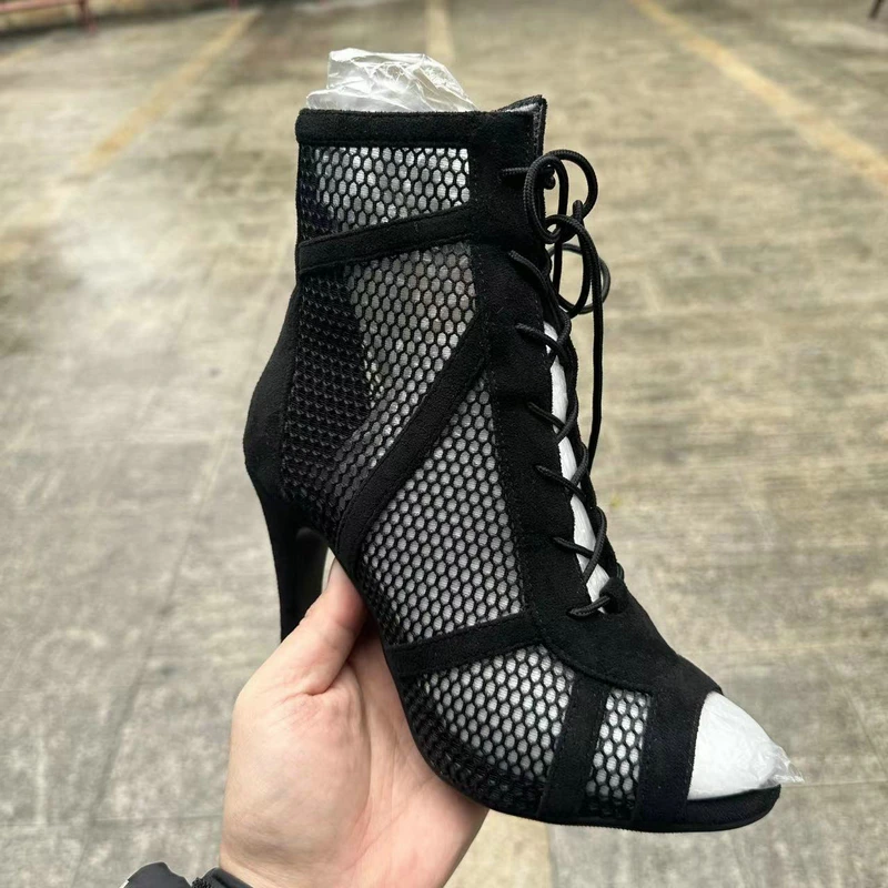 Mesh Summer High Heels — Image 51