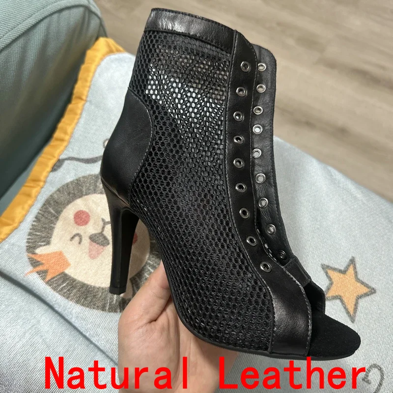 Mesh Summer High Heels — Image 44