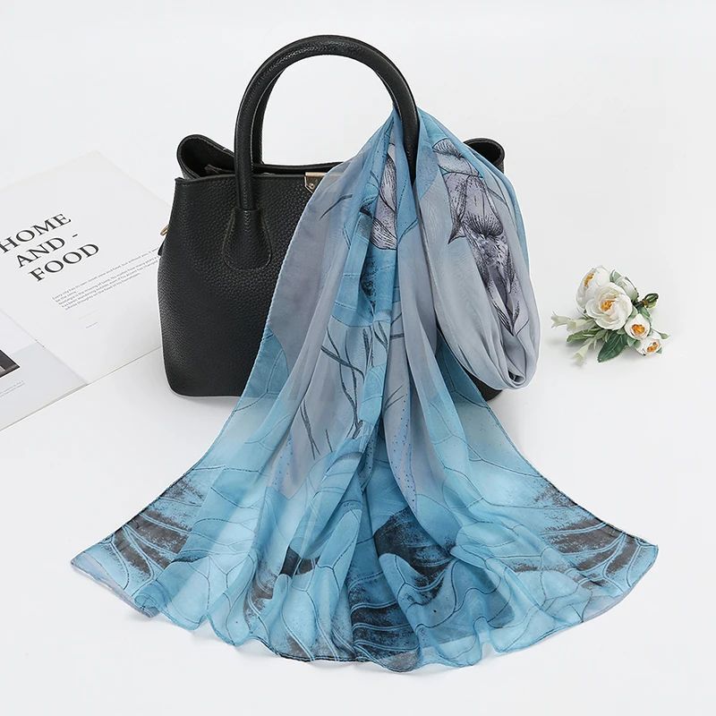 Lightweight Chiffon Scarf — Image 4