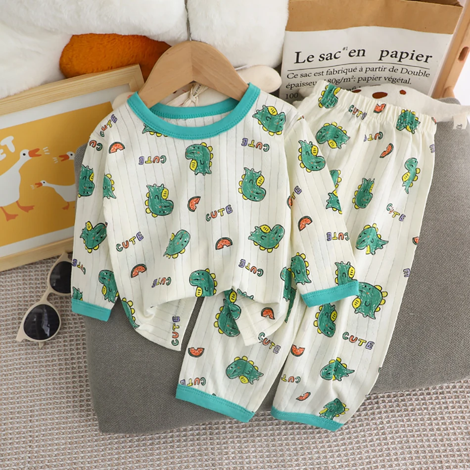 Kids' Long Sleeve Winter Pajamas — Image 15