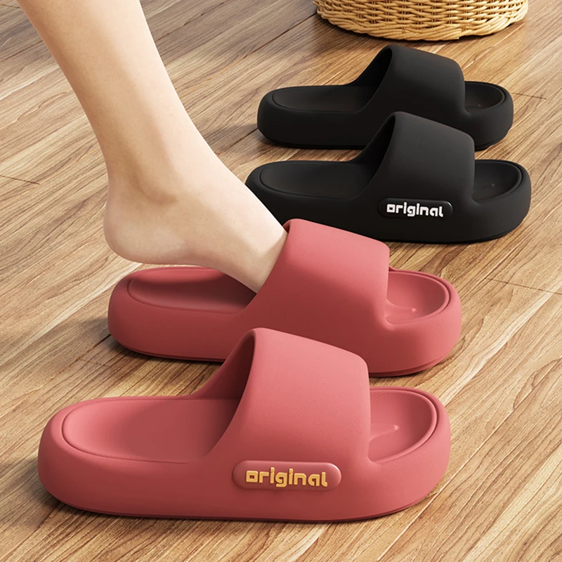 Solid Platform Summer Slippers — Image 5