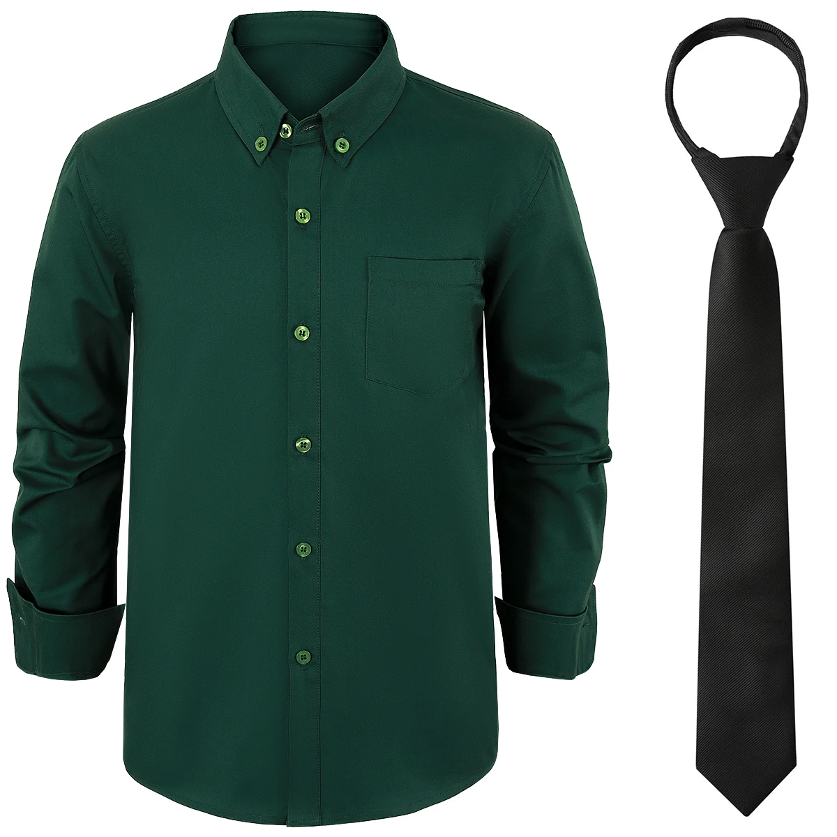 Green With Tie