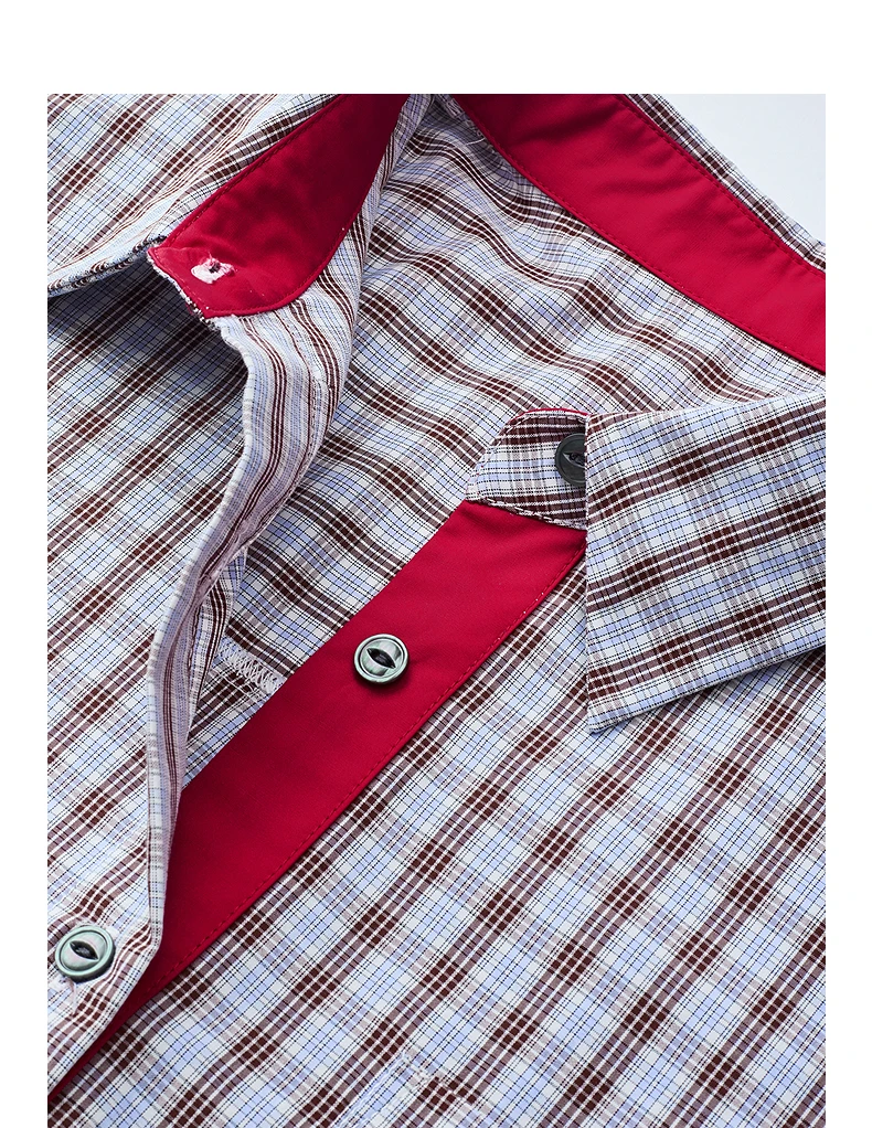 Plaid Spring Formal Shirt — Image 21