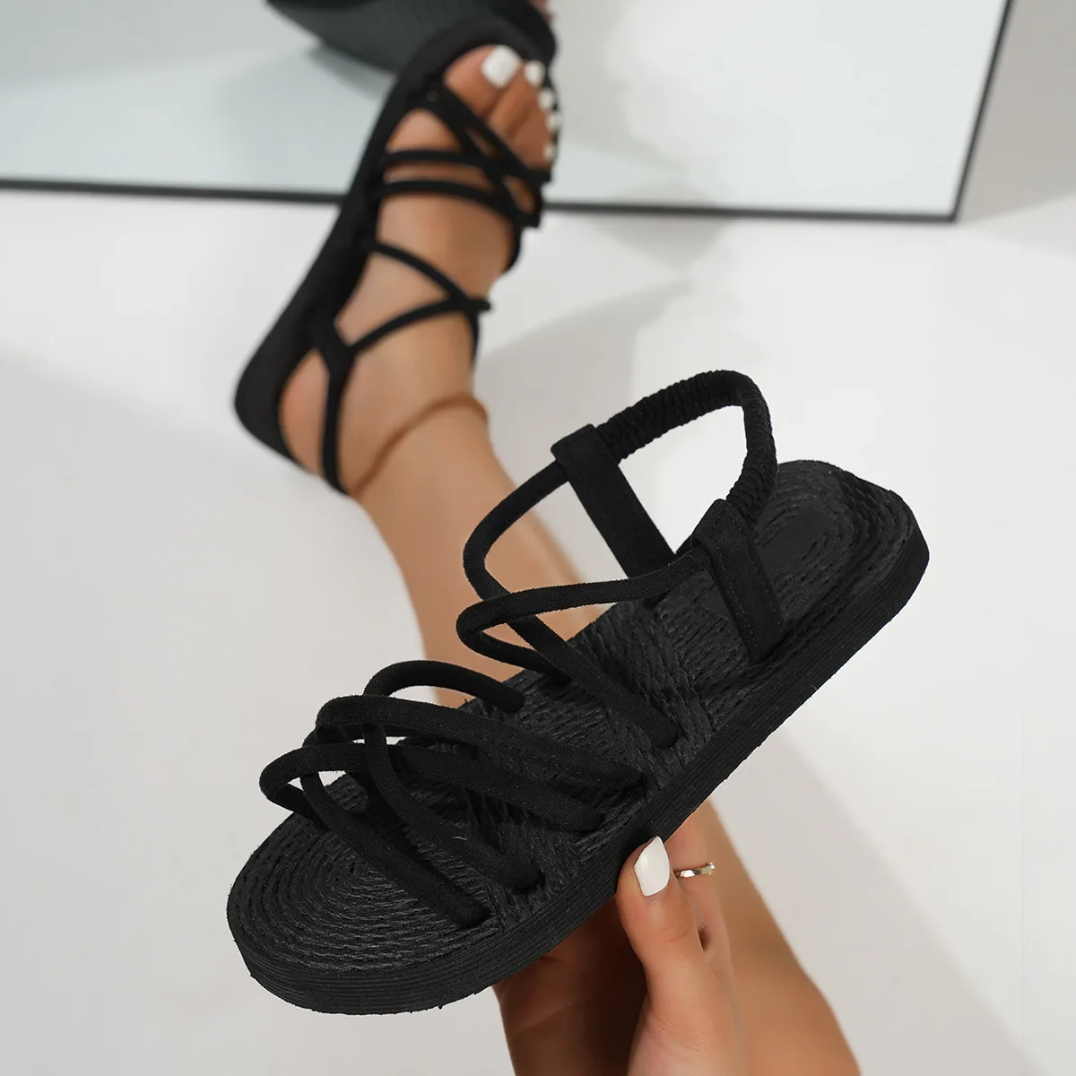 Summer Flat Sandals — Image 7