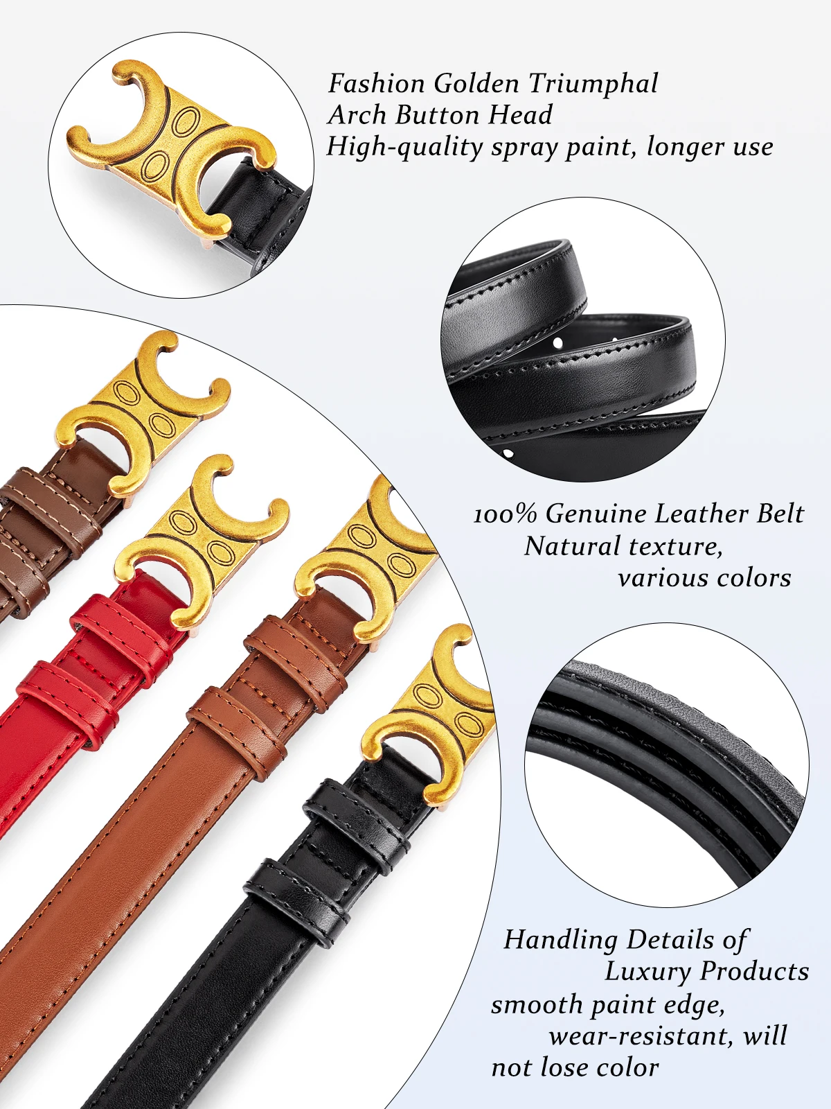 Leather Belt — Image 5
