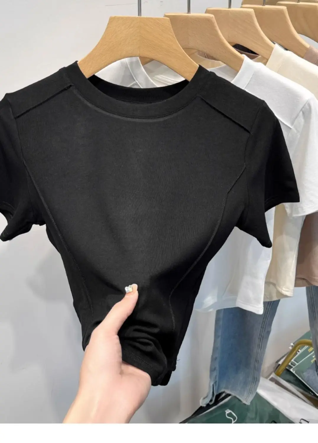 Cotton Short T-Shirt — Image 11