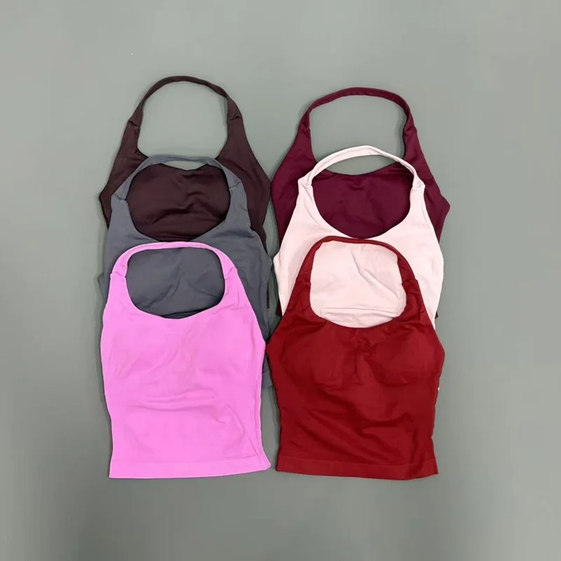 Open-Back Halter Tank Top — Image 5