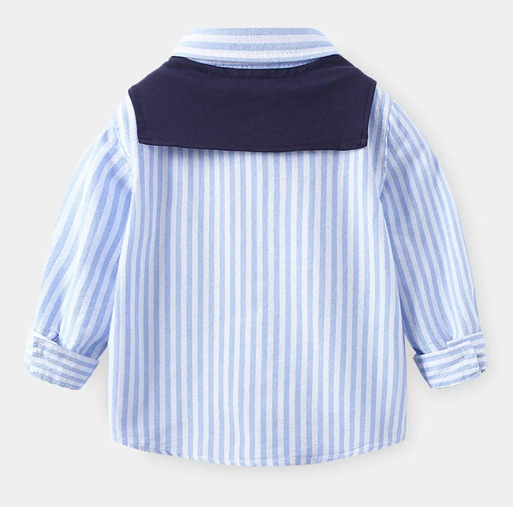 Baby Casual Striped Shirt — Image 4