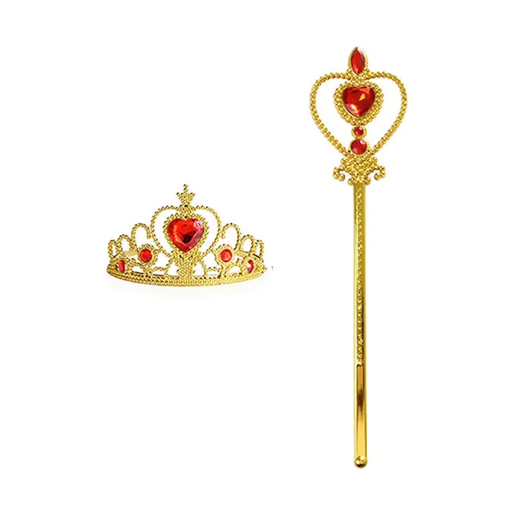 Heart Gold Red