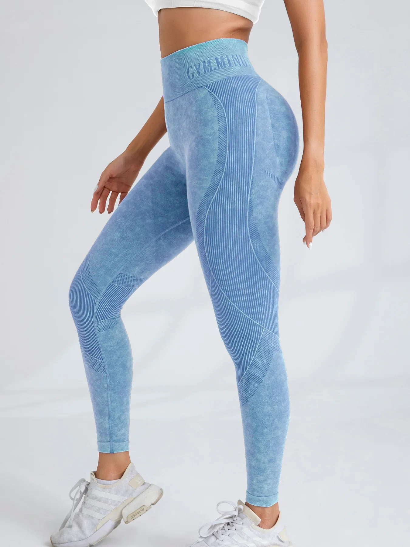 Seamless Hip-Lifting High-Waisted Yoga Pants — Image 36