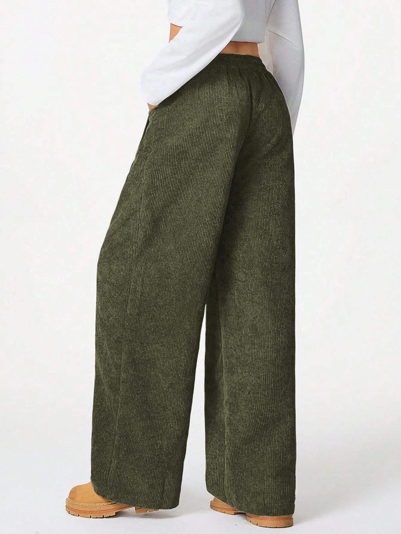 Retro Cargo Pants with Drawstring — Image 21