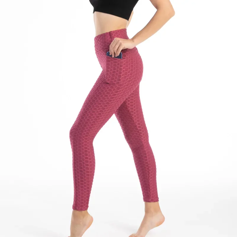 Stretchy Gym Leggings with Pocket — Image 54