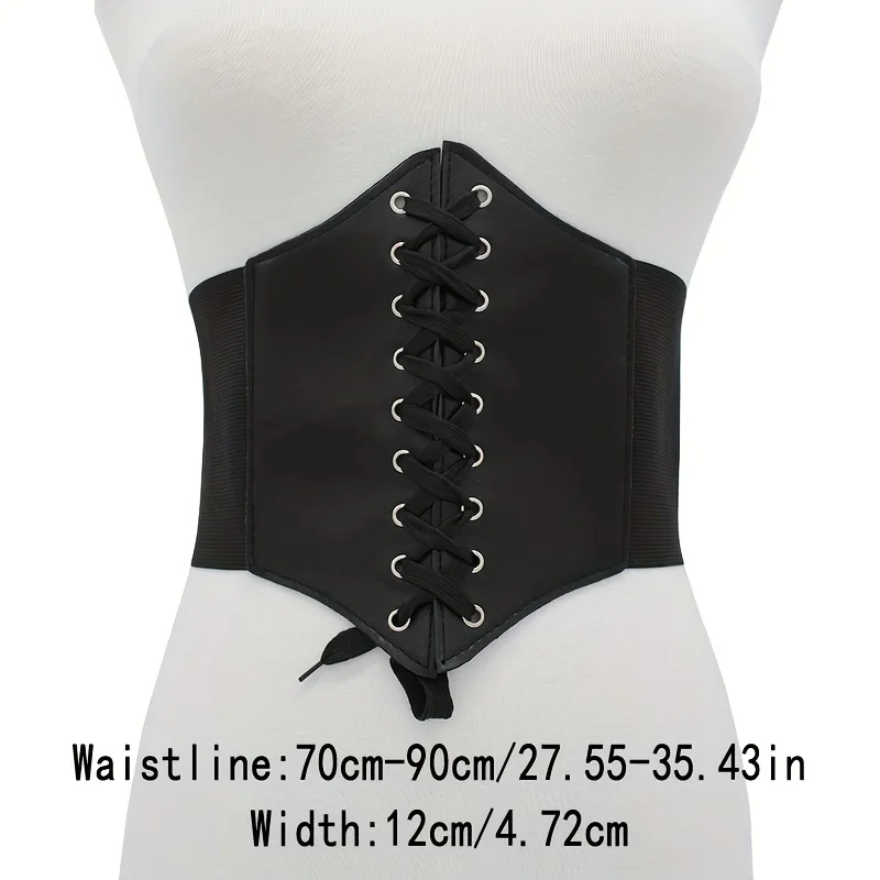 Punk Faux Leather Belt — Image 13