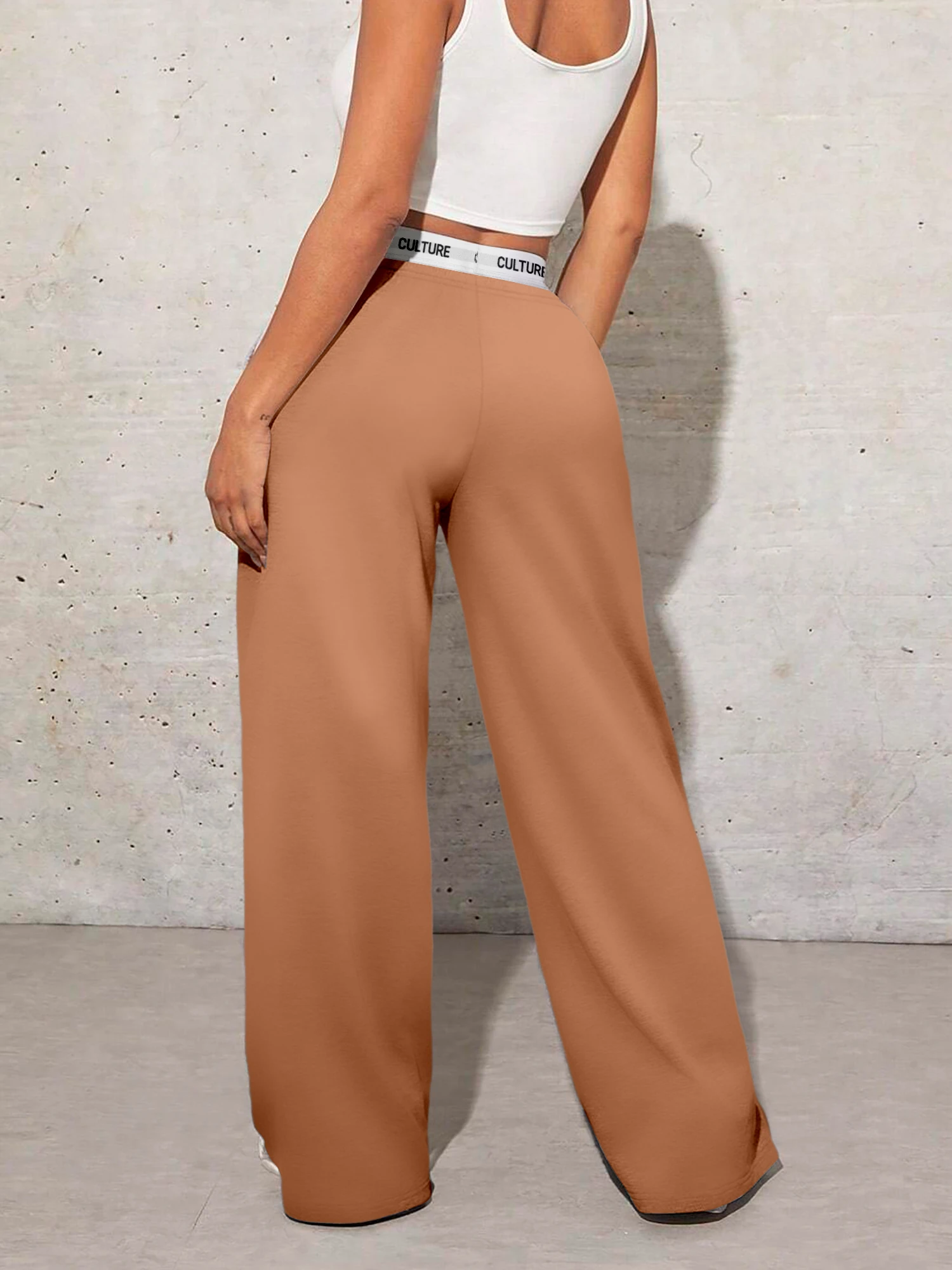 Vintage Tummy Control Wide-Leg Pants — Image 16
