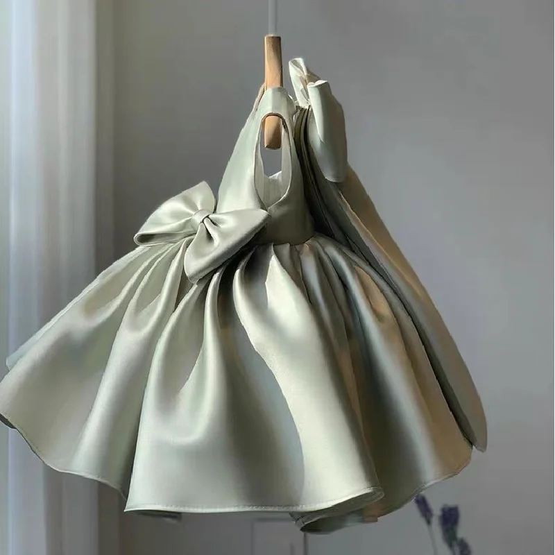 Baby Dress with Bow — Image 12