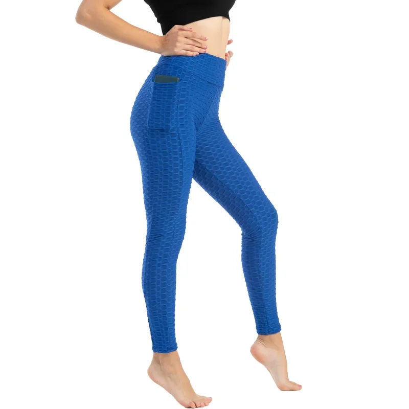 Stretchy Gym Leggings with Pocket — Image 25