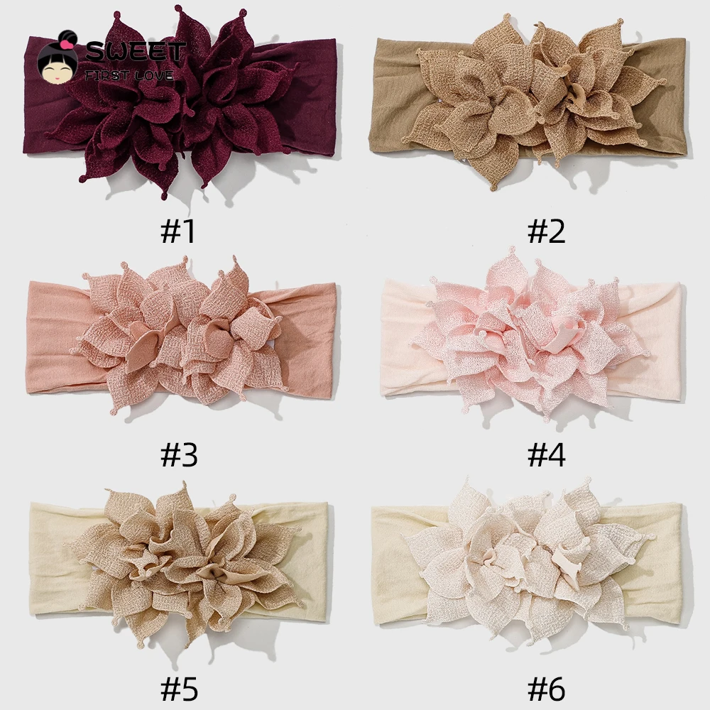 Newborn Floral Headband — Image 6