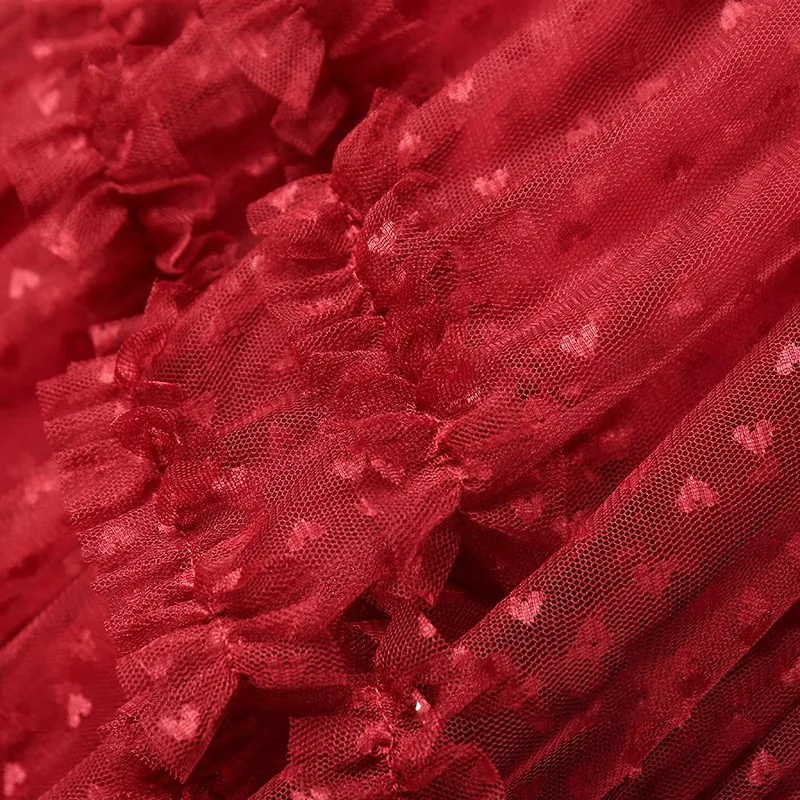 Mesh High-Waisted Skirt — Image 36
