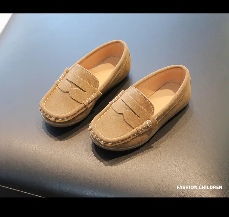 Boys' Solid Leather Shoes — Image 19