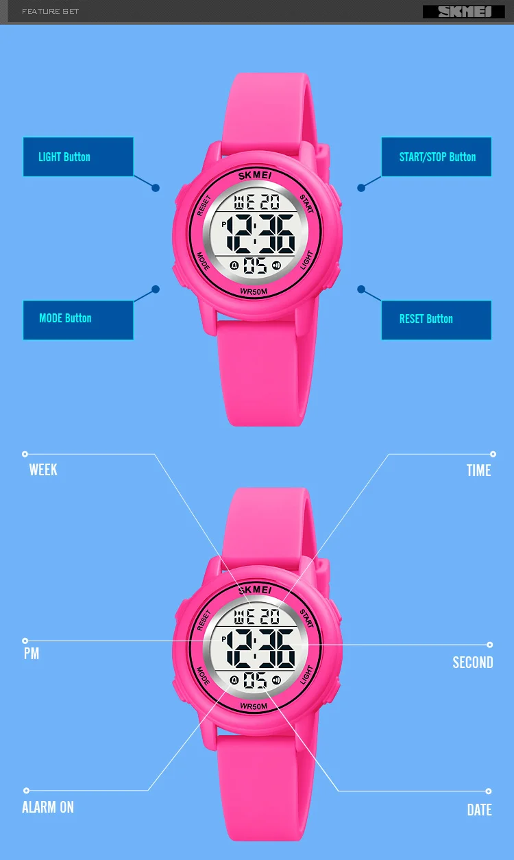 Girls' Water-Resistant Watch — Image 13