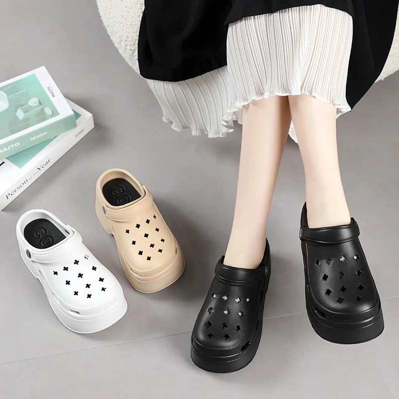 Thick High-Heel Summer Slippers — Image 10
