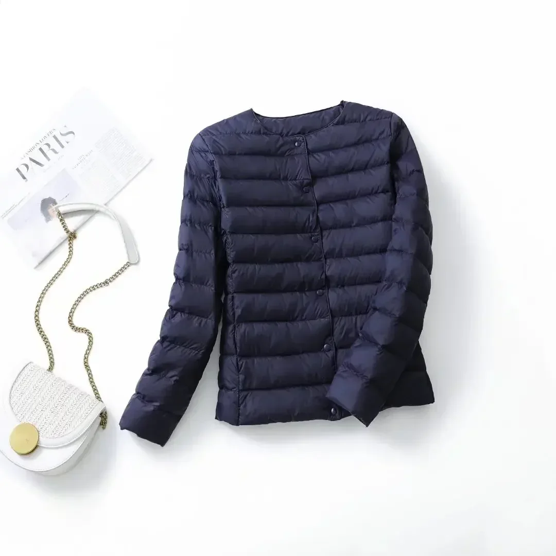 V-Neck Down Jacket — Image 12
