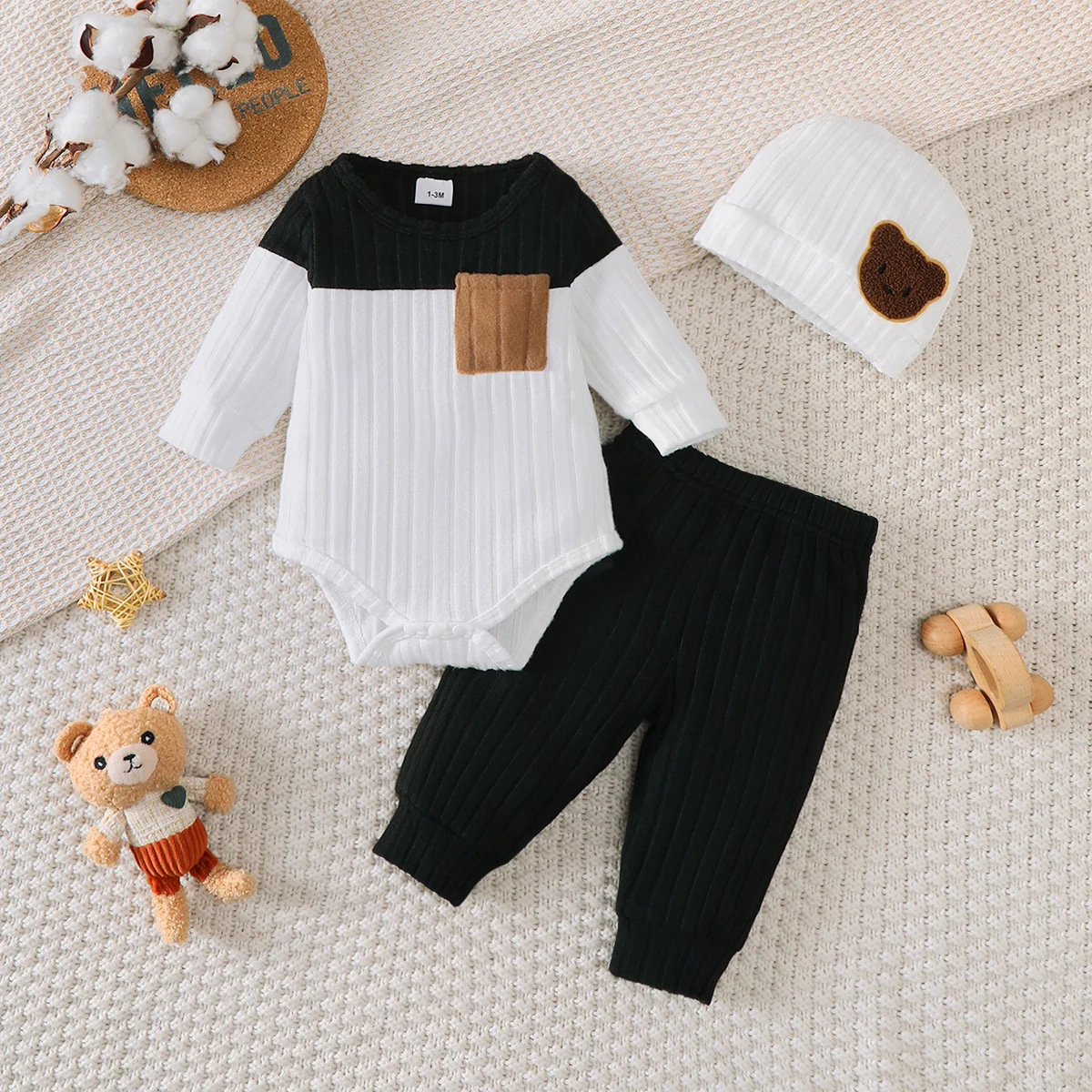 Newborn 3-Piece Long Set — Image 25