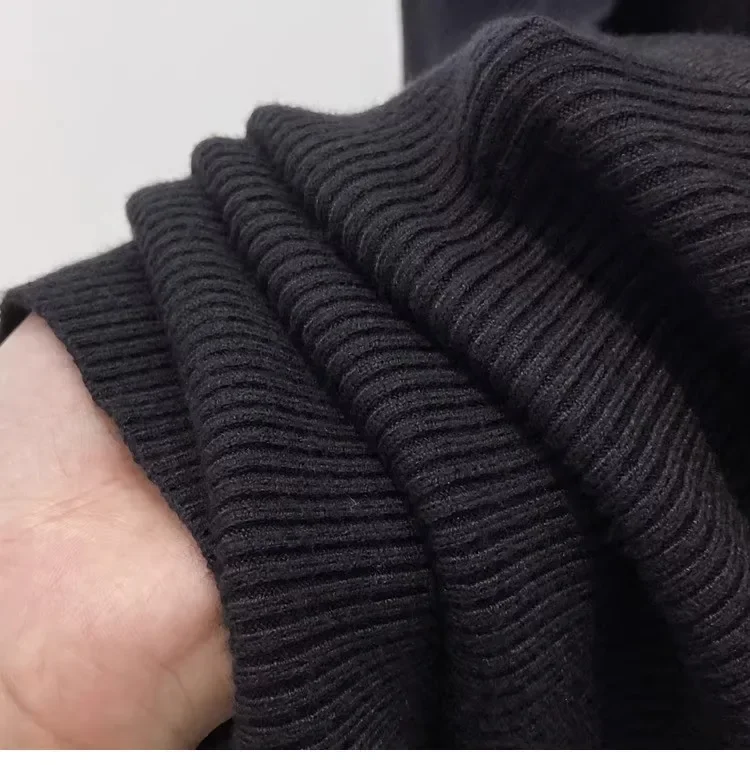 Solid Knitted Pullover — Image 24