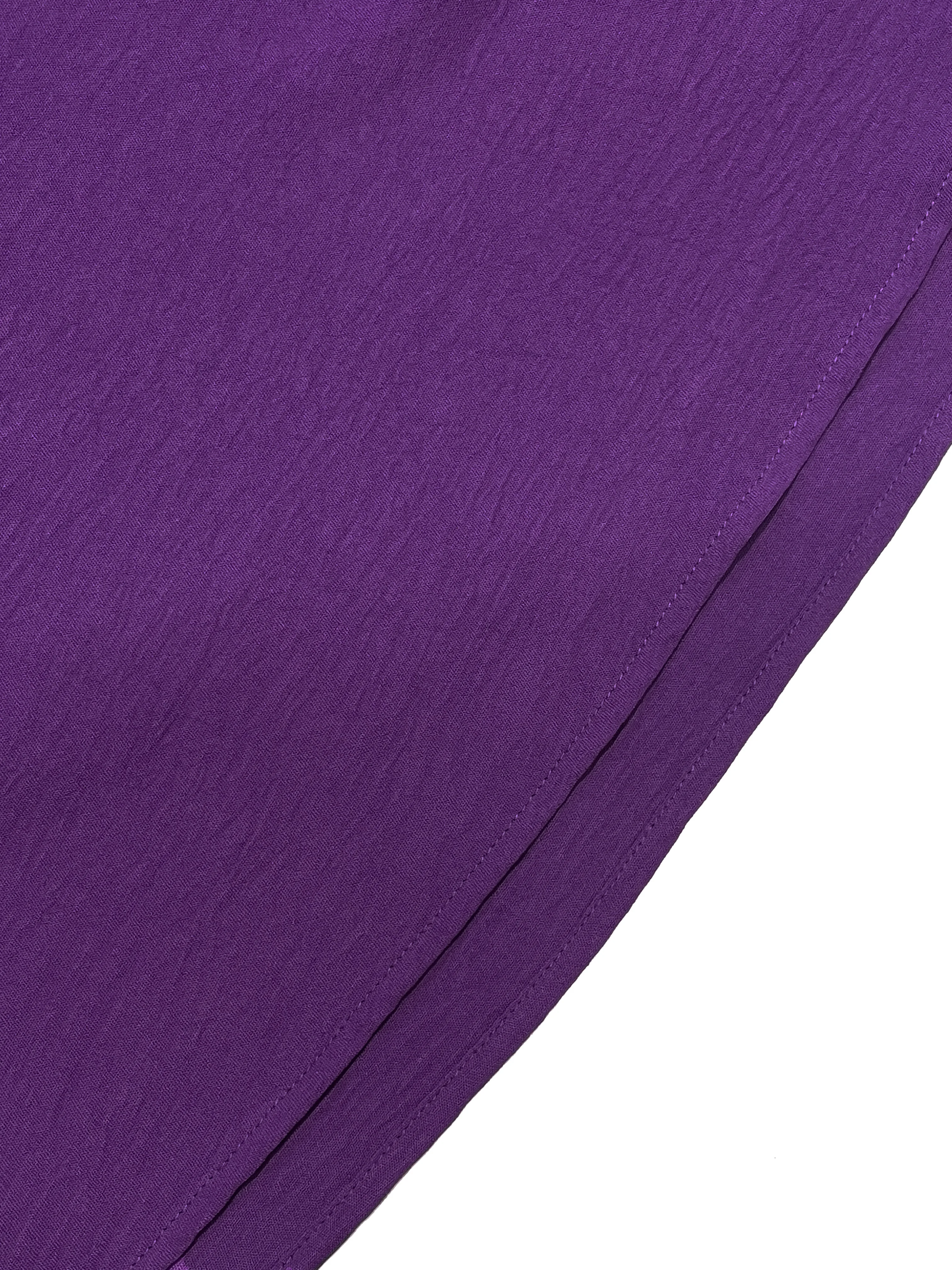 Solid Sleeveless A-Line Dress — Image 39