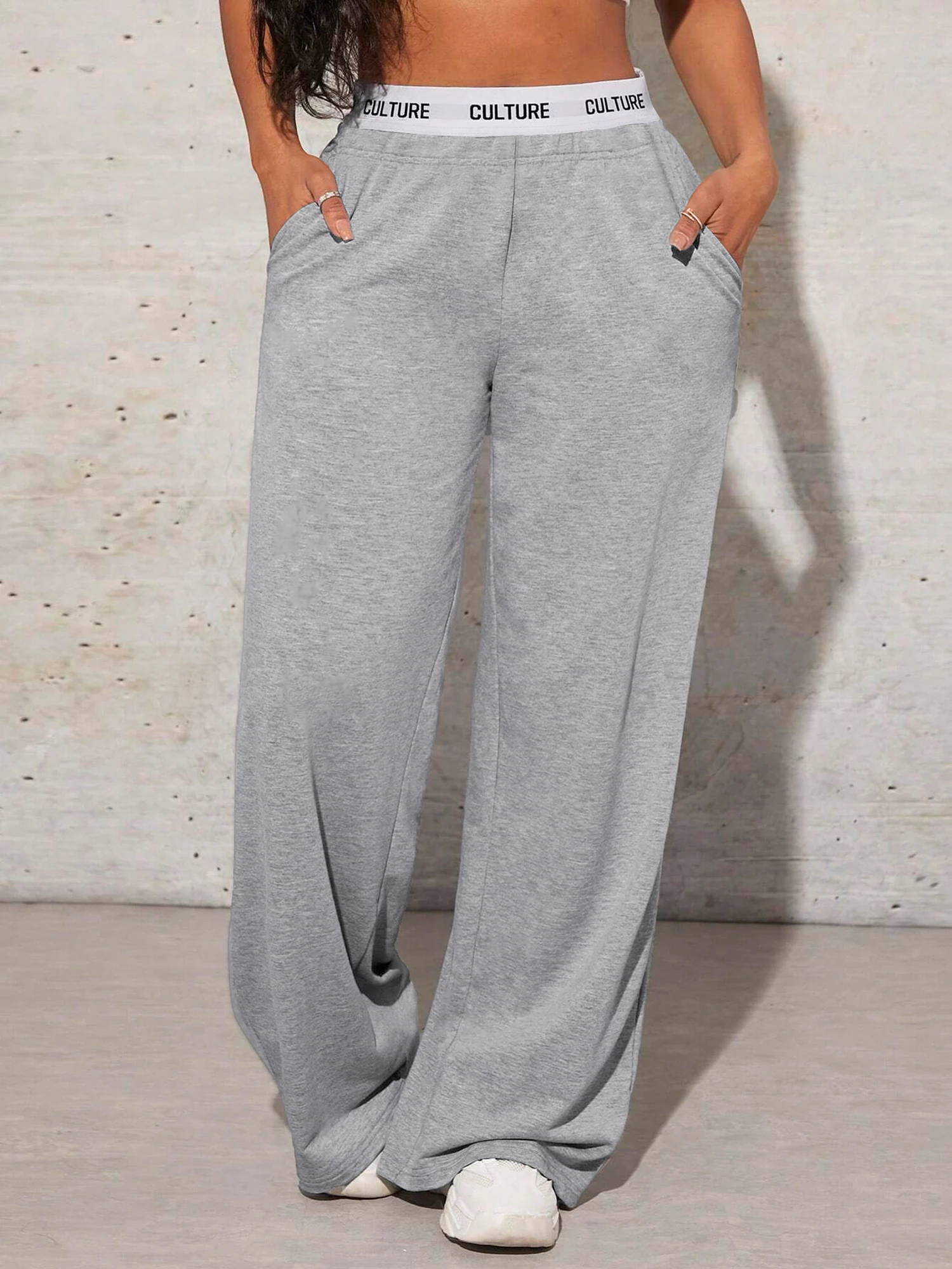 Vintage Tummy Control Wide-Leg Pants — Image 12