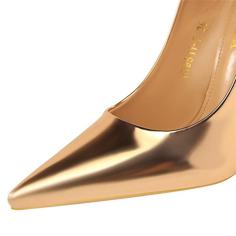 Leather High Heels — Image 12