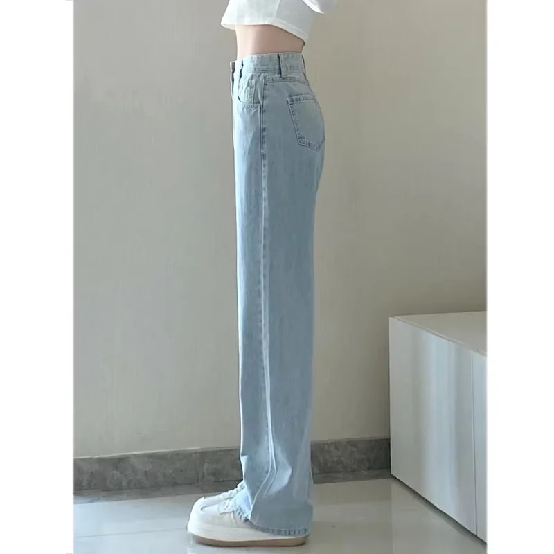 Vintage Autumn Straight Denim Pants — Image 10