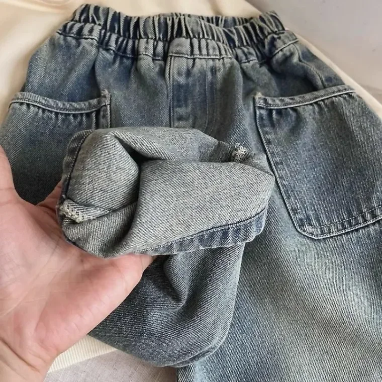 Kids' Solid Autumn Pants — Image 9